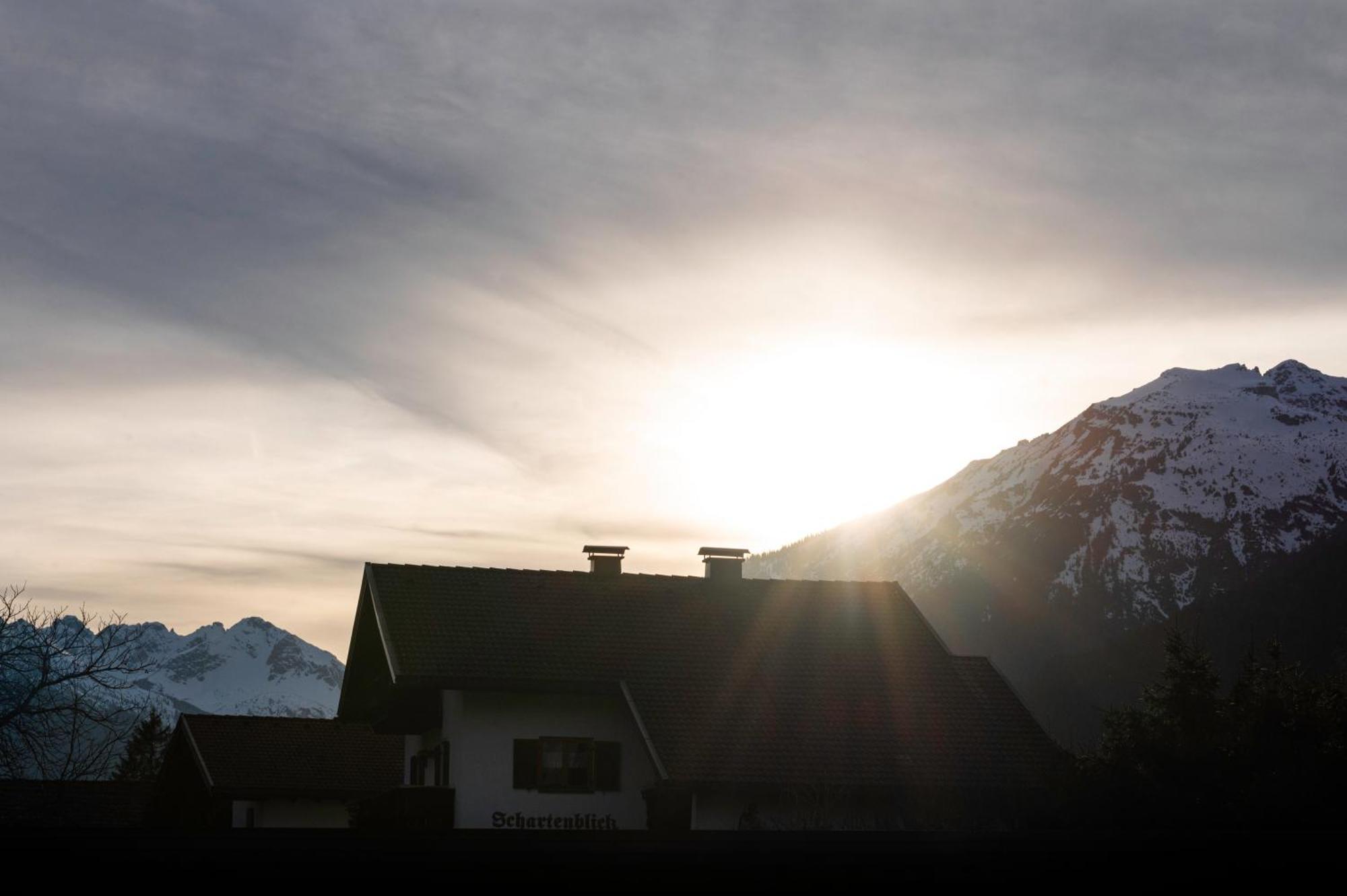 Ferienwohnung Schoenblick Weissenbach am Lech Kültér fotó
